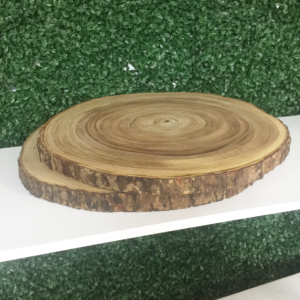 Wooden Slab Cake Stand