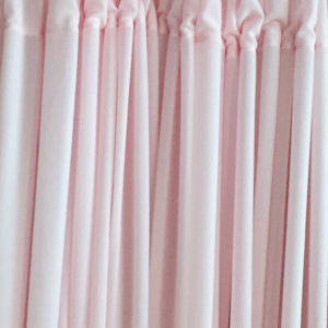 Joan Coral Pink drapes