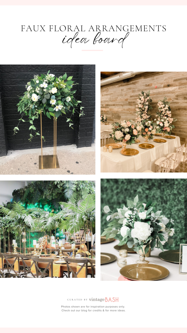Faux Floral Arrangement: Ideas and Inspirations for Adult Events
