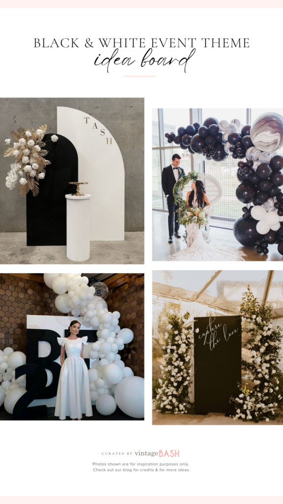 7 3 Black and White Event Theme: Ideas & Inspirations for Adult Events
